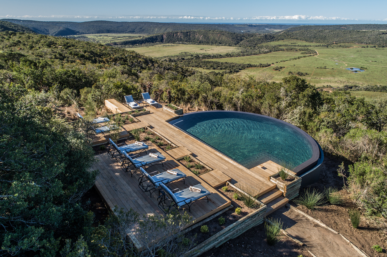 Top South African Summer Safari Ukhozi Lodge Pool