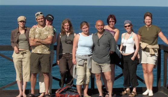 Kariega Volunteers on beach trip.JPG