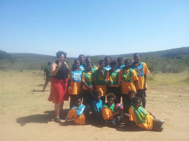 Farmerfield Netball Team Kariega Foundation Eastern Cape
