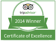 Kariega 2014 Trip Advisor Cert Excellence