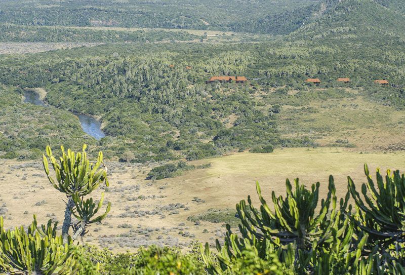 Kariega Settlers Drift Safari Lodge Aerial View