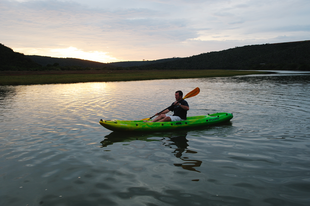 kayak at Kariega