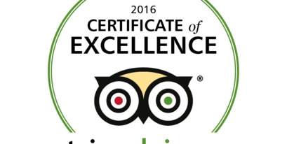 Tripadvisor Certificate of Excellence