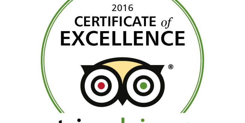 Tripadvisor Certificate of Excellence