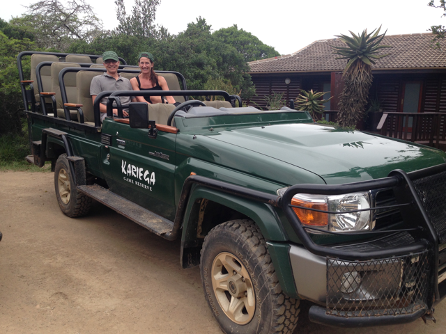 Lise and Hendrik at Kariega