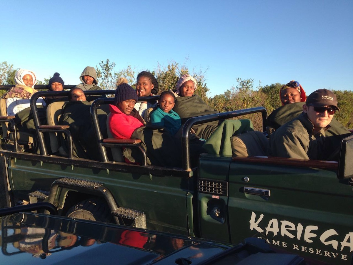 Texas Battle on safari at Kariega