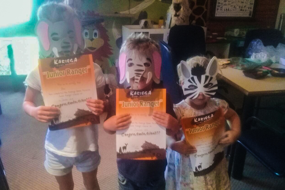 Kariega Kids On Safari Certificates