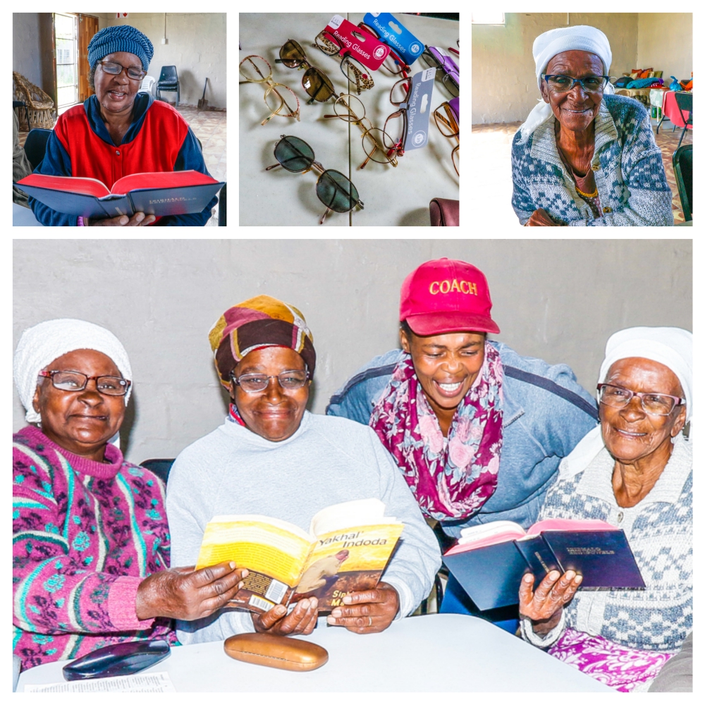 Kariega Foundation Community Donation Reading  Glasses2 Fotor Collage