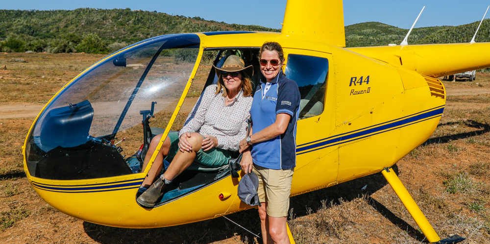 World Rhino Day 2020 Rhino Tears Owner and Kariega Foundation Director