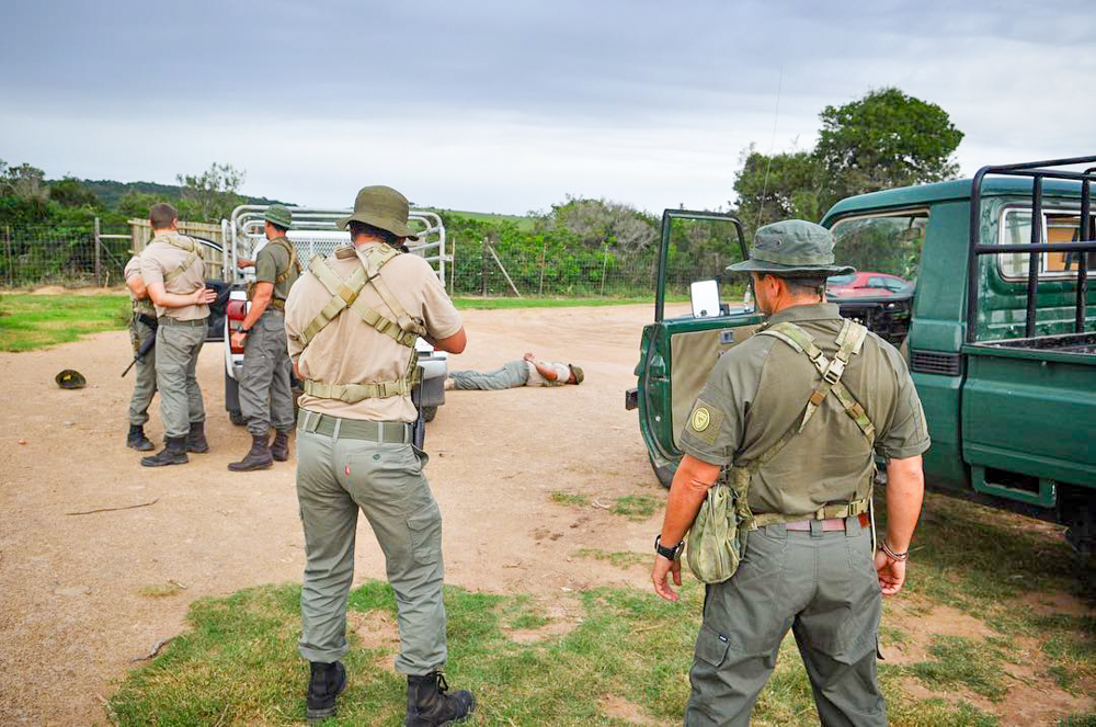 Vehicle Search During Global Conservation Force Sponsored Anti-Poaching Course