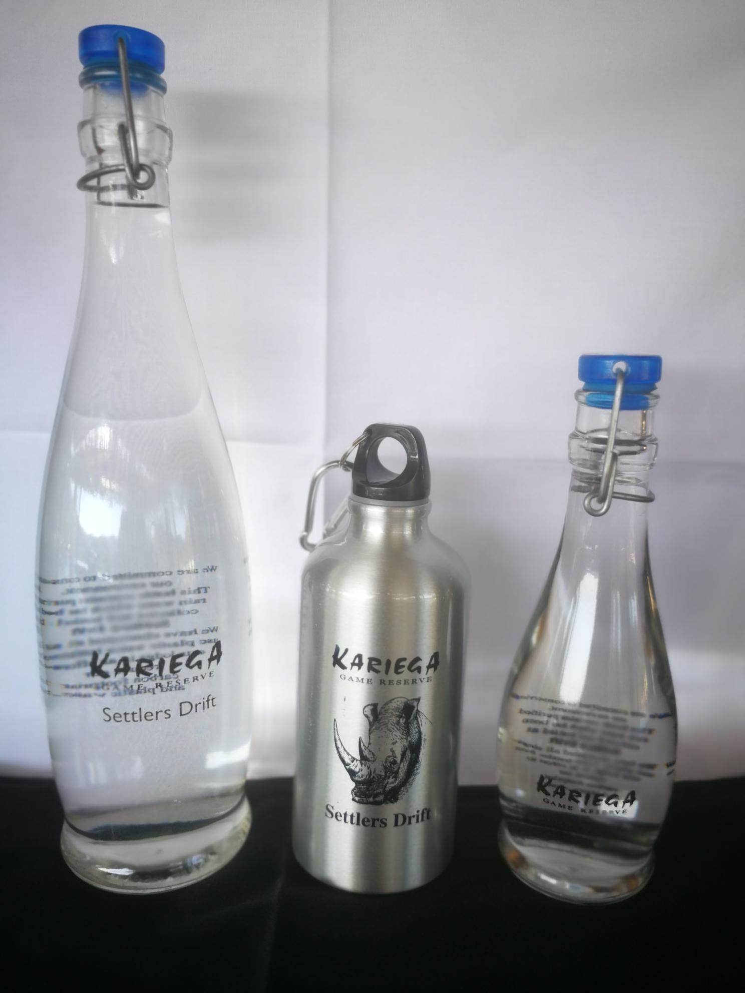 Kariega Safari Lodges Remove Plastic Water Bottles