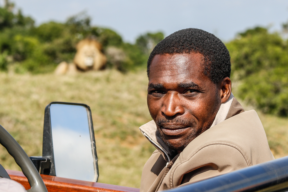 South African Safari Guide Themba