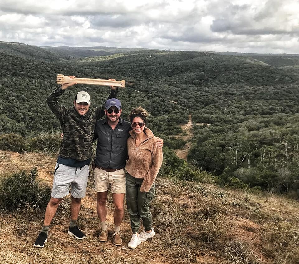 South African Safari Guide Wayne with Happy Guests