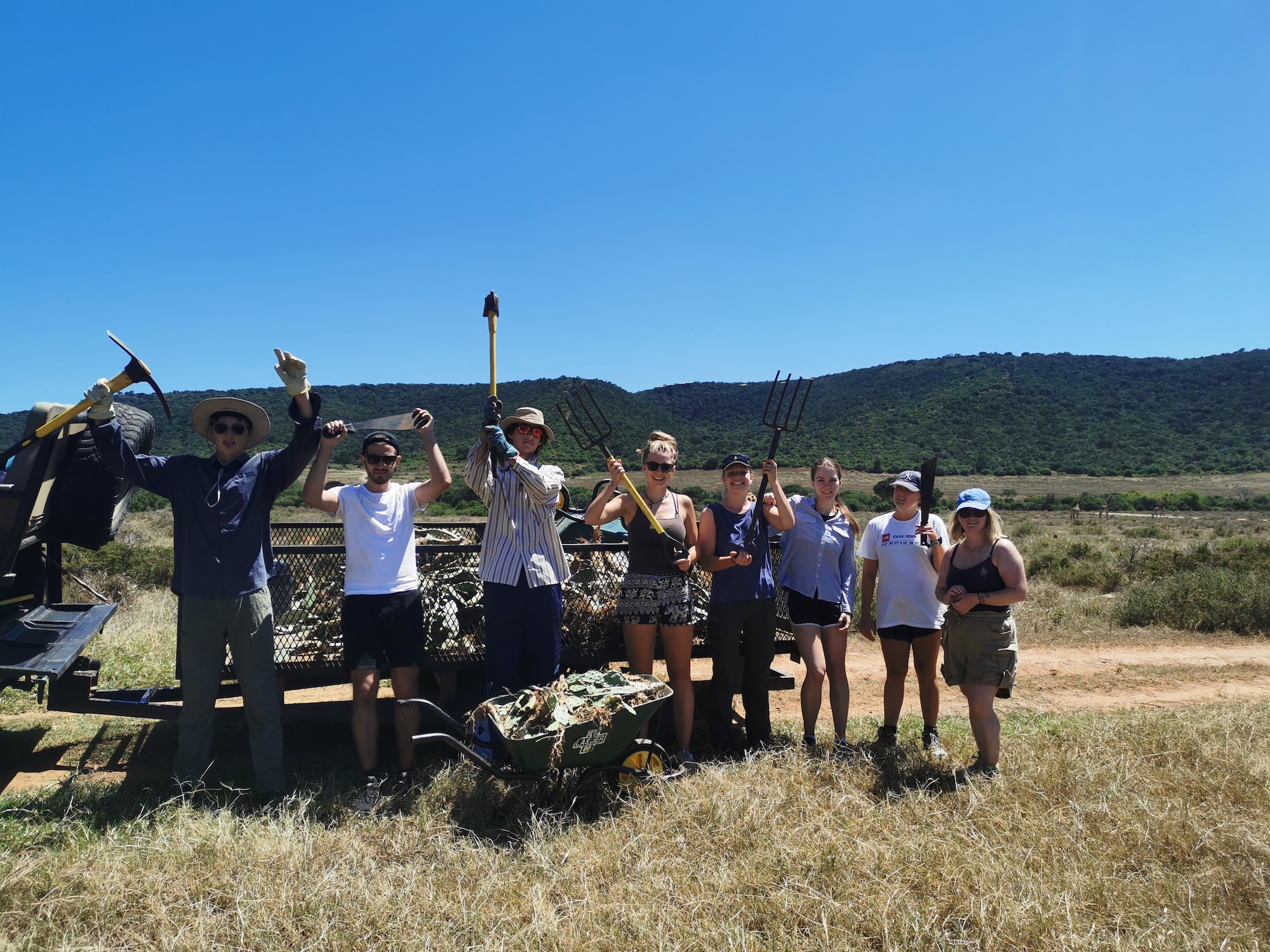 Kariega Conservation Volunteers Alien Plant Eradication