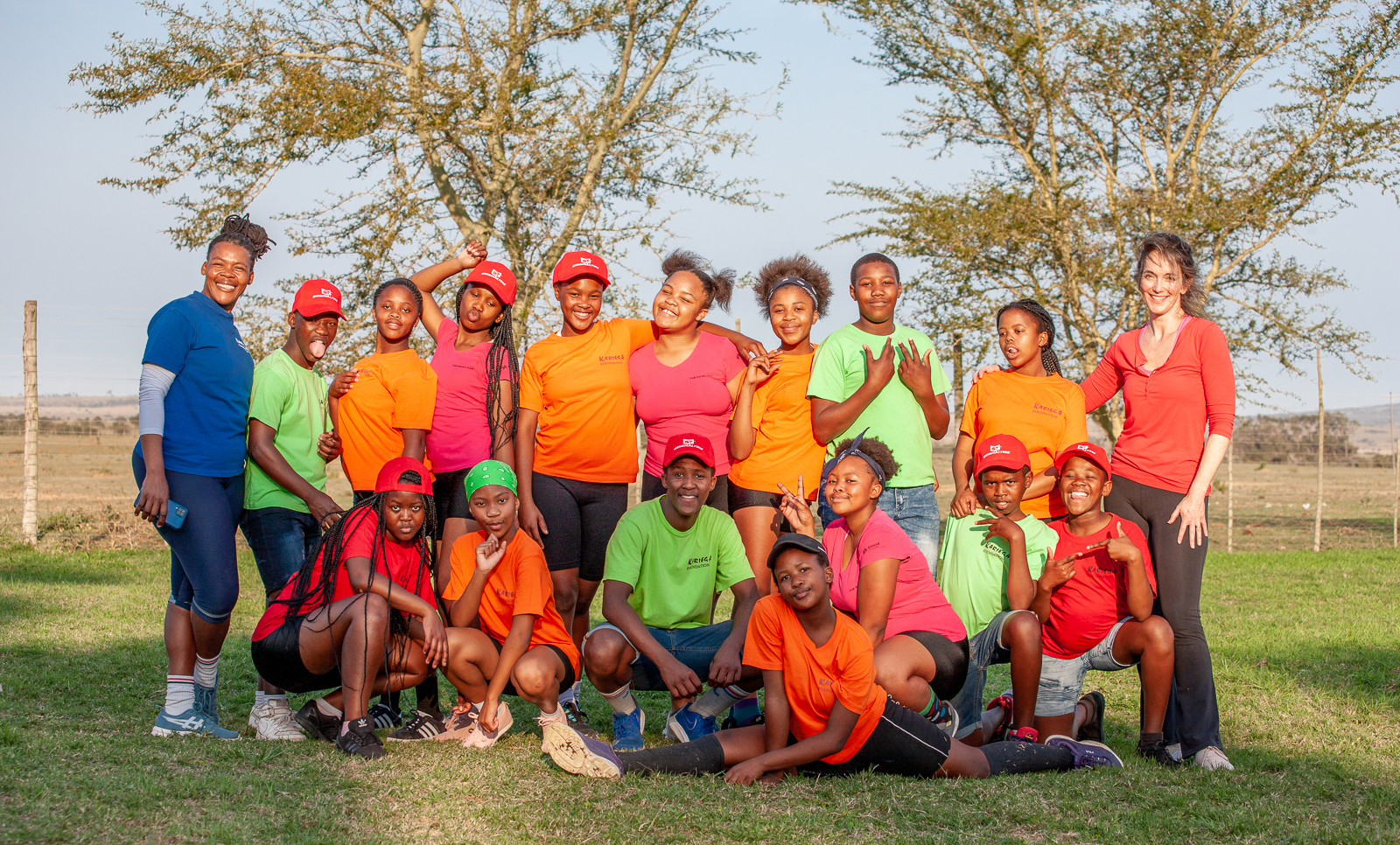 Nomawethu and Suzy with Kariega Boma Dancers