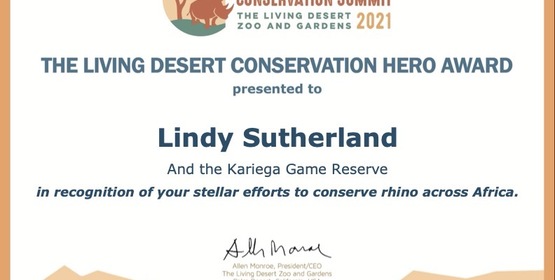 Kariega Conservation Award Idcs