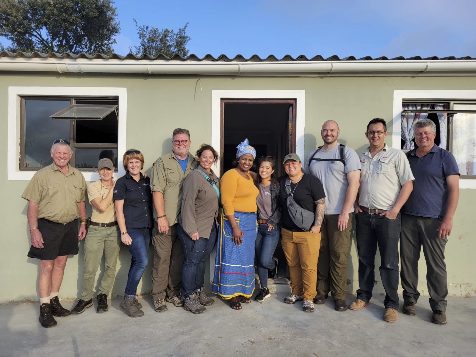 Kariega Foundation staff and GCF eco-group at Rainbow Day Care