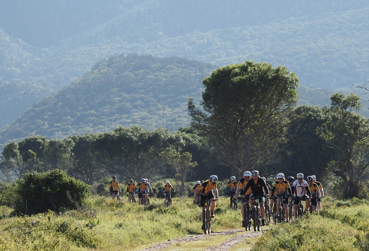 Riding through the Kariega wilderness