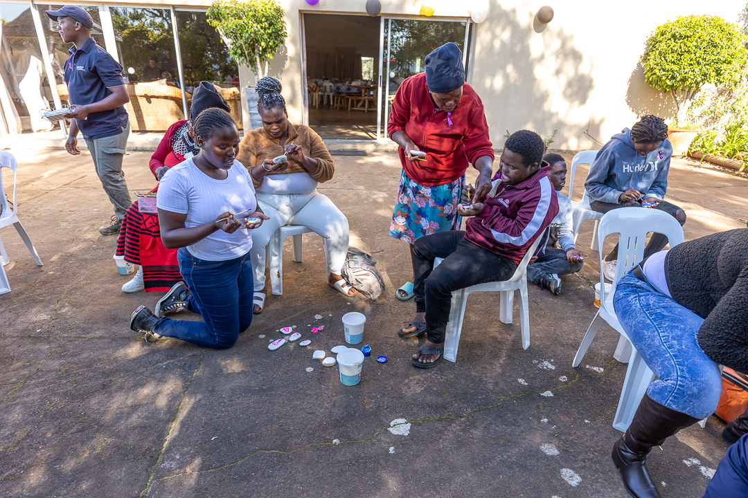 Rock art at Special Needs Connect