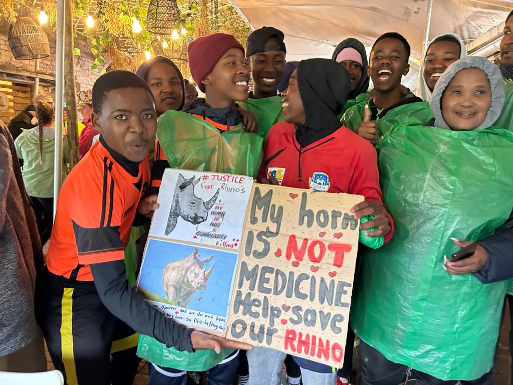 Kariega Foundation participants at Rhino Run 2023 Kariega Foundation participants at Rhino Run 2023