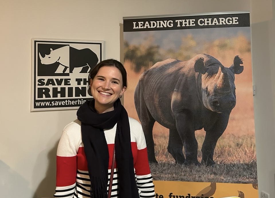 Jess Supporting Save The Rhino