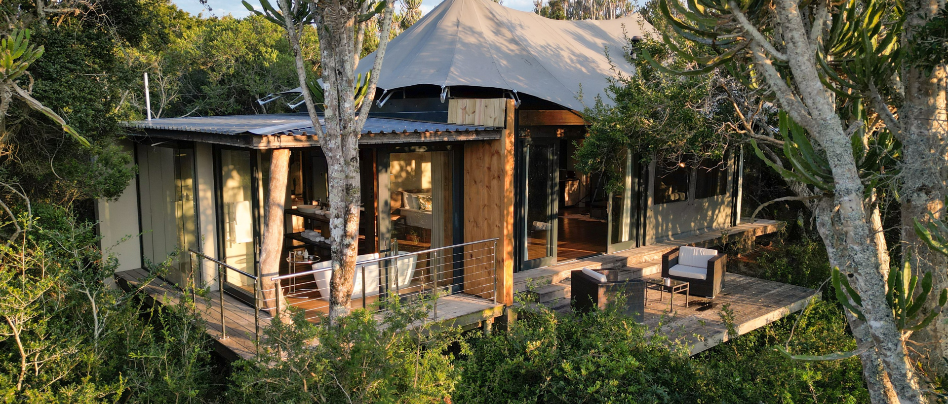 Exterior of Suite