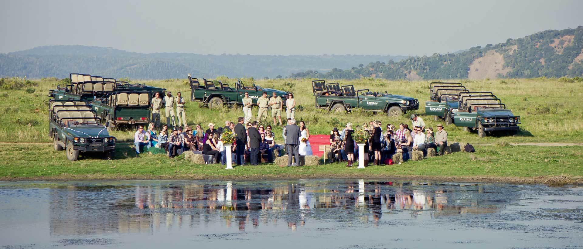 Wedding On River Bank