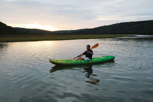 Canoeing on Bushmans River Canoeing on Bushmans River