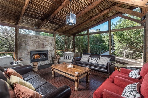 Kariega Main Lodge Fireplace Kariega Main Lodge Fireplace